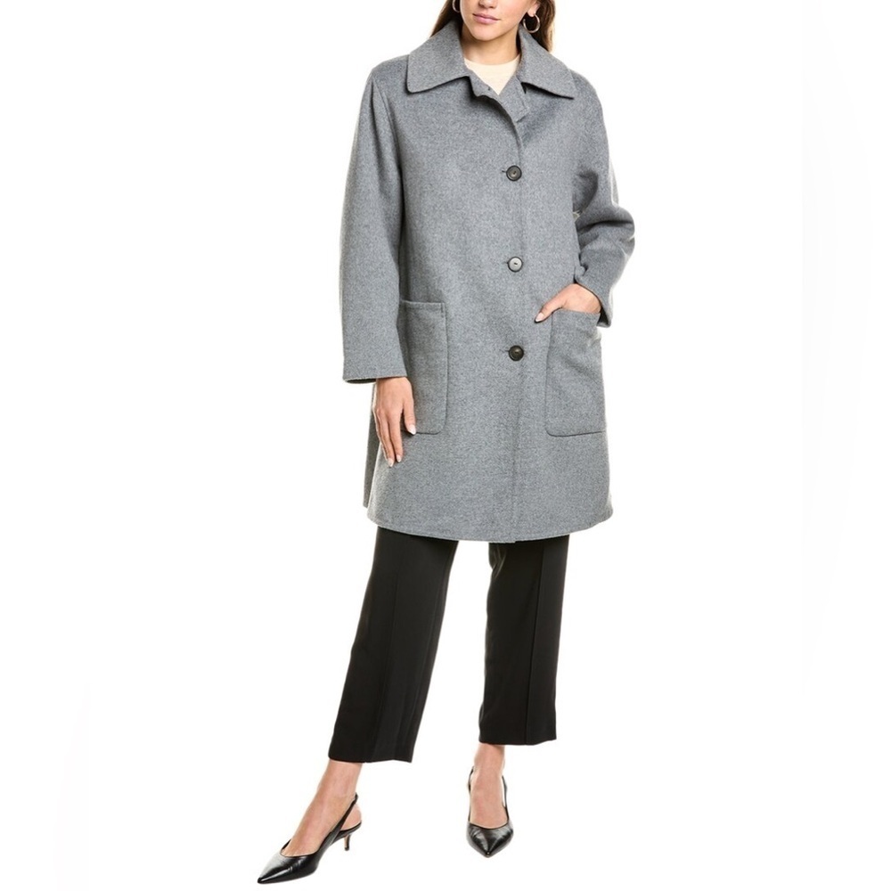 Vince Camuto Women’s Gray Coat - Picture 2 of 9